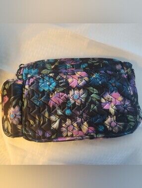 NWT LUG Wings Crossbody Bloom Black